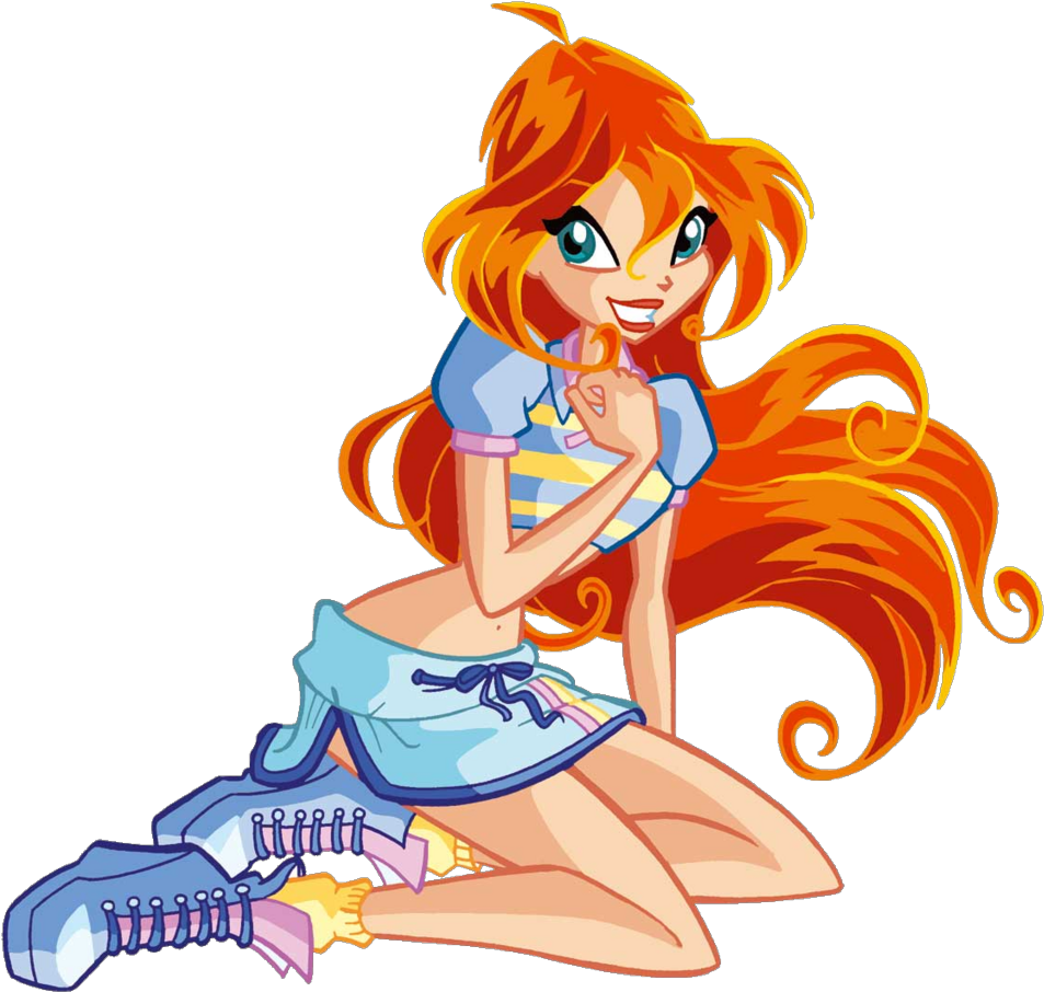 Bloom7 Bloom Cute Image By Pnatpb - Winx Club Bloom (1024x958), Png Download