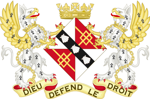 Coat Of Arms Of Diana, Princess Of Wales - Coat Of Arms (500x359), Png Download
