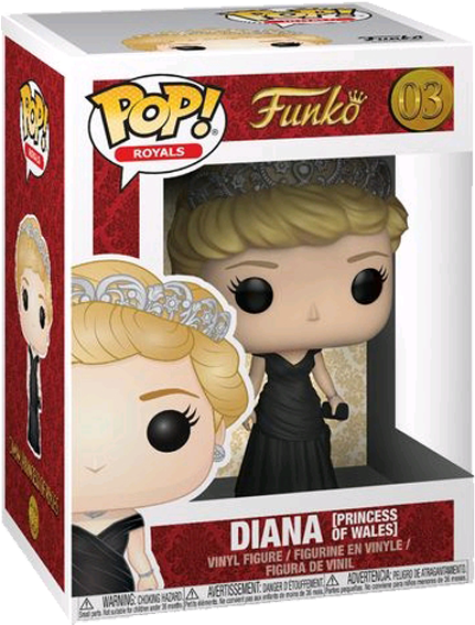 Diana Pop Vinyl Figure - Princess Diana Funko Pop (600x600), Png Download