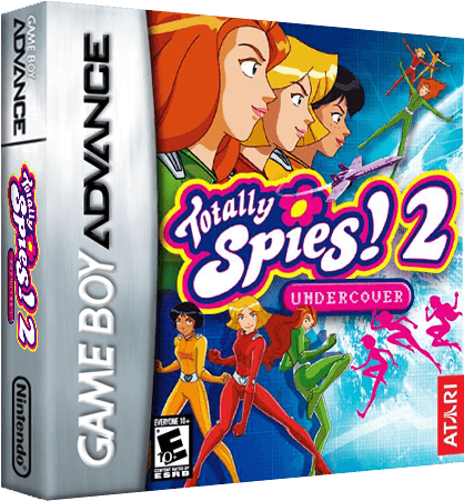 Front Totally Spies - Totally Spies 2 Gba (456x528), Png Download