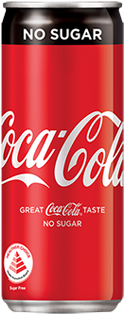Coca Cola No Sugar (598x336), Png Download