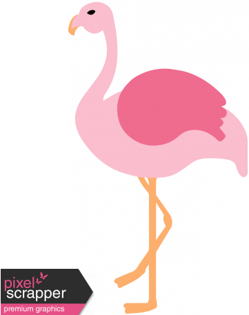 The Good Life - Flamingo Party Hat Cartoon (456x456), Png Download