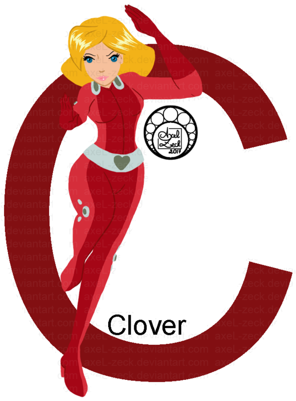Advent Calendar Clover From Totally Spies *previous - Cartoon (774x1032), Png Download