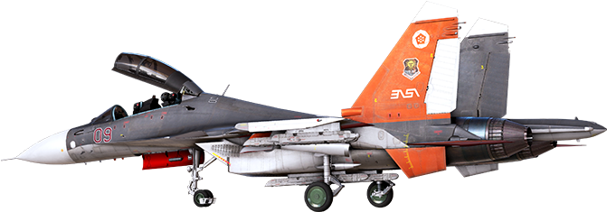 Ac7 Su-30sm Stationary - Sukhoi Su-30 (673x500), Png Download