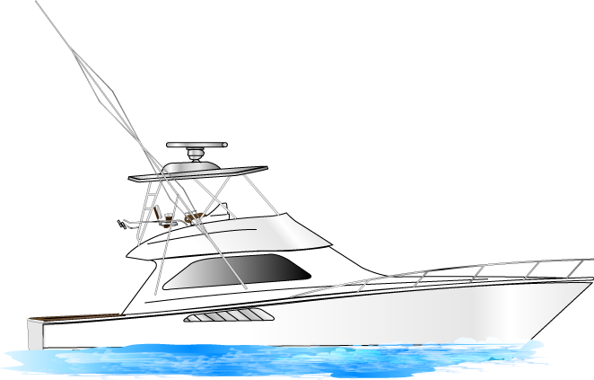 Viking 54 Profile - Keelboat (662x423), Png Download