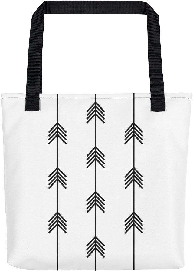 Simple Arrow - Tote Bag (1000x1000), Png Download