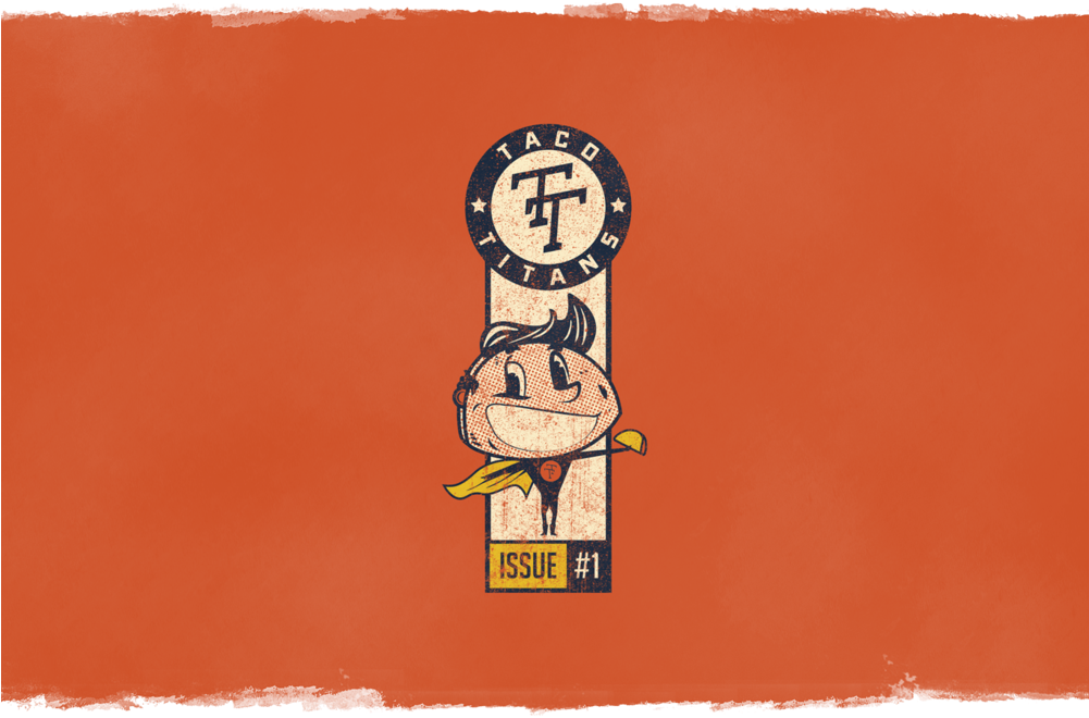 Taco Man Banner (1000x700), Png Download