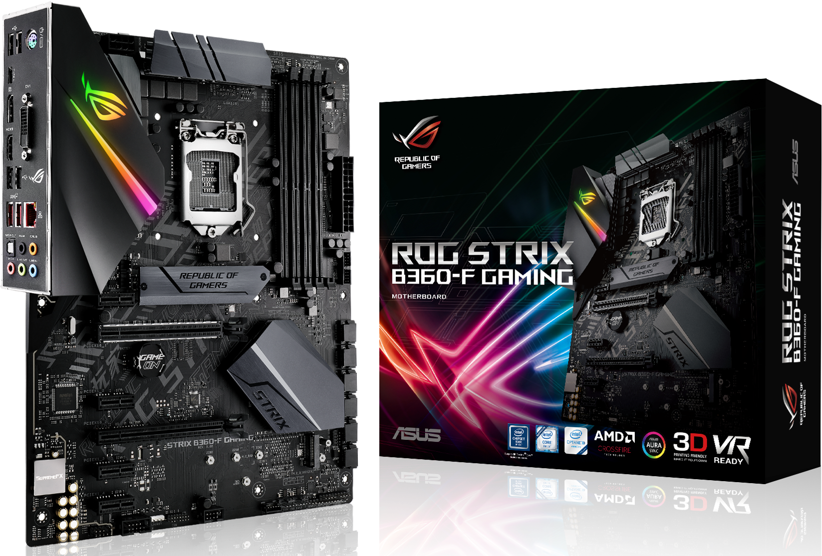 Asus Rog Strix B360 F Gaming Image - Asus Rog Strix B360 F Gaming (1772x1142), Png Download