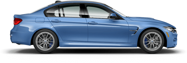 Power And Performance - 2018 Bmw 340i Blue (700x300), Png Download