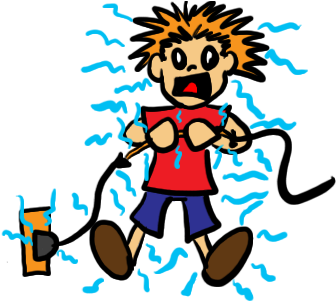De Nuestros Impulsores Eléctricos, Ante Miles De Voltios - Trabajo Con Energias Peligrosas (500x300), Png Download