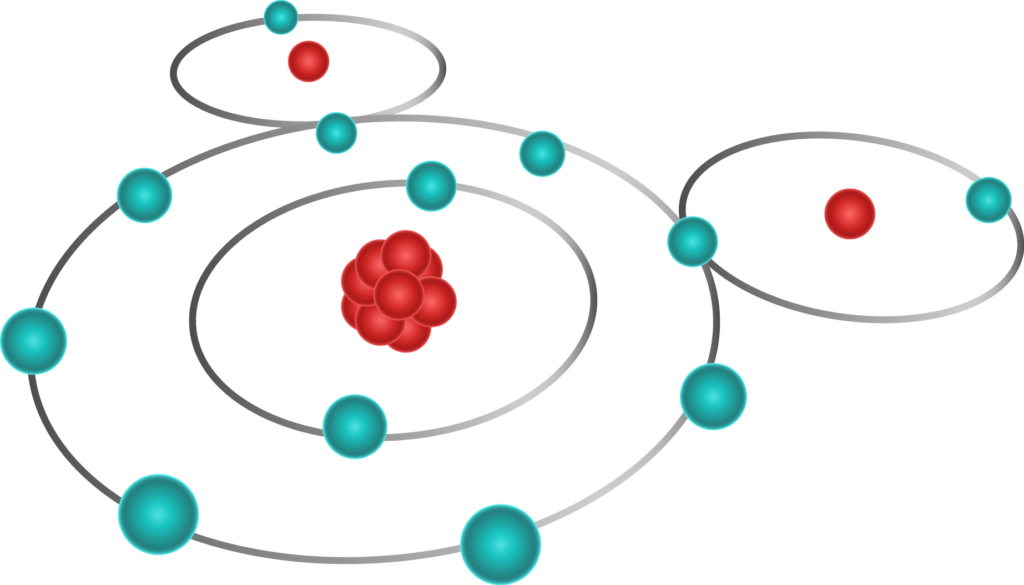 Molecule Clipart Proton - Proton (1024x585), Png Download