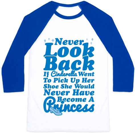 Never Look Back Baseball - Under The Sea Shirts (484x484), Png Download