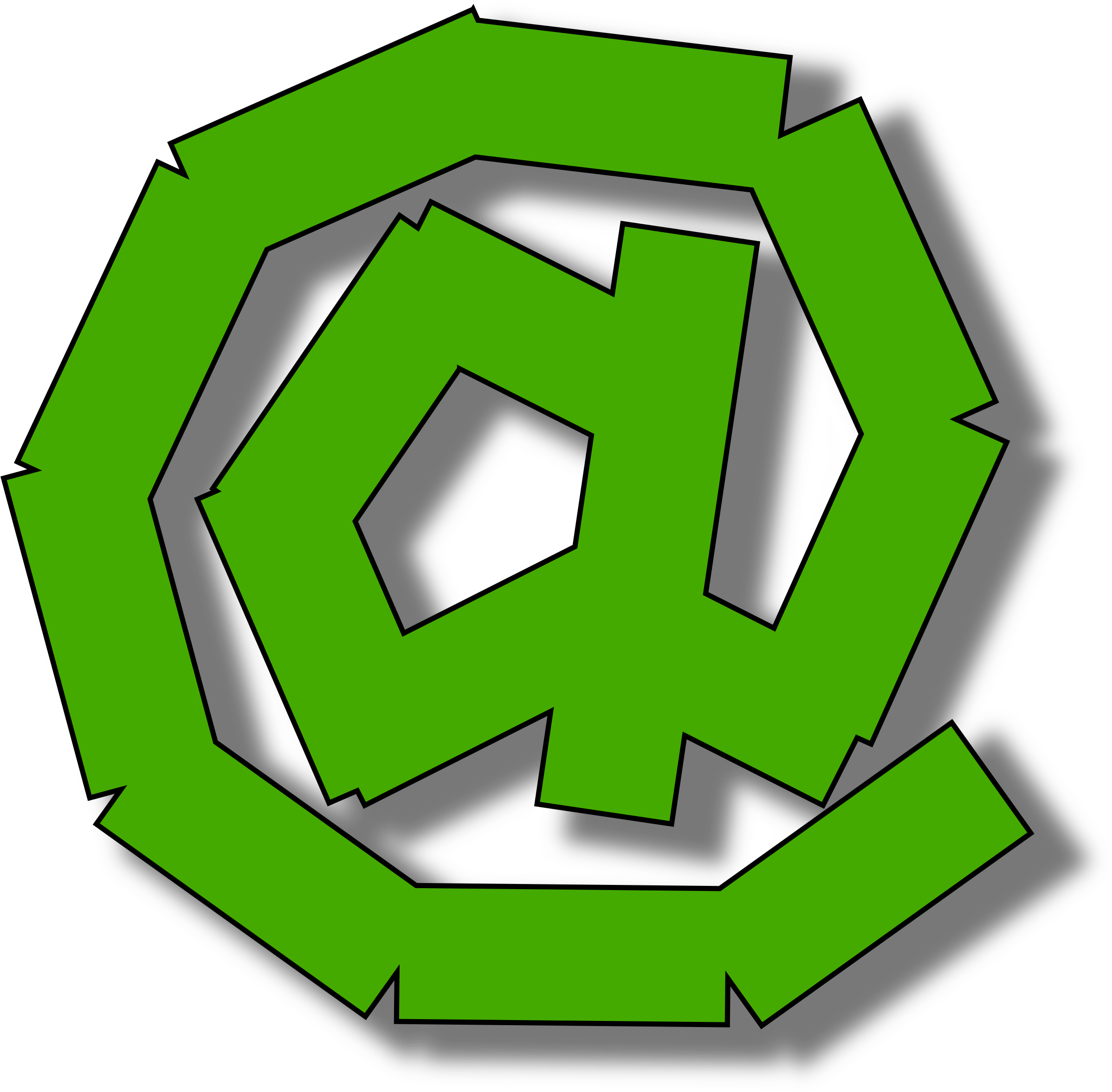 At - Verde - (2400x2370), Png Download