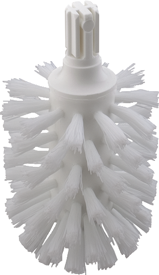 Replacement Toilet Brush White Without Handle - Hansgrohe 40068000 Replacement Toilet Brush Without (319x549), Png Download