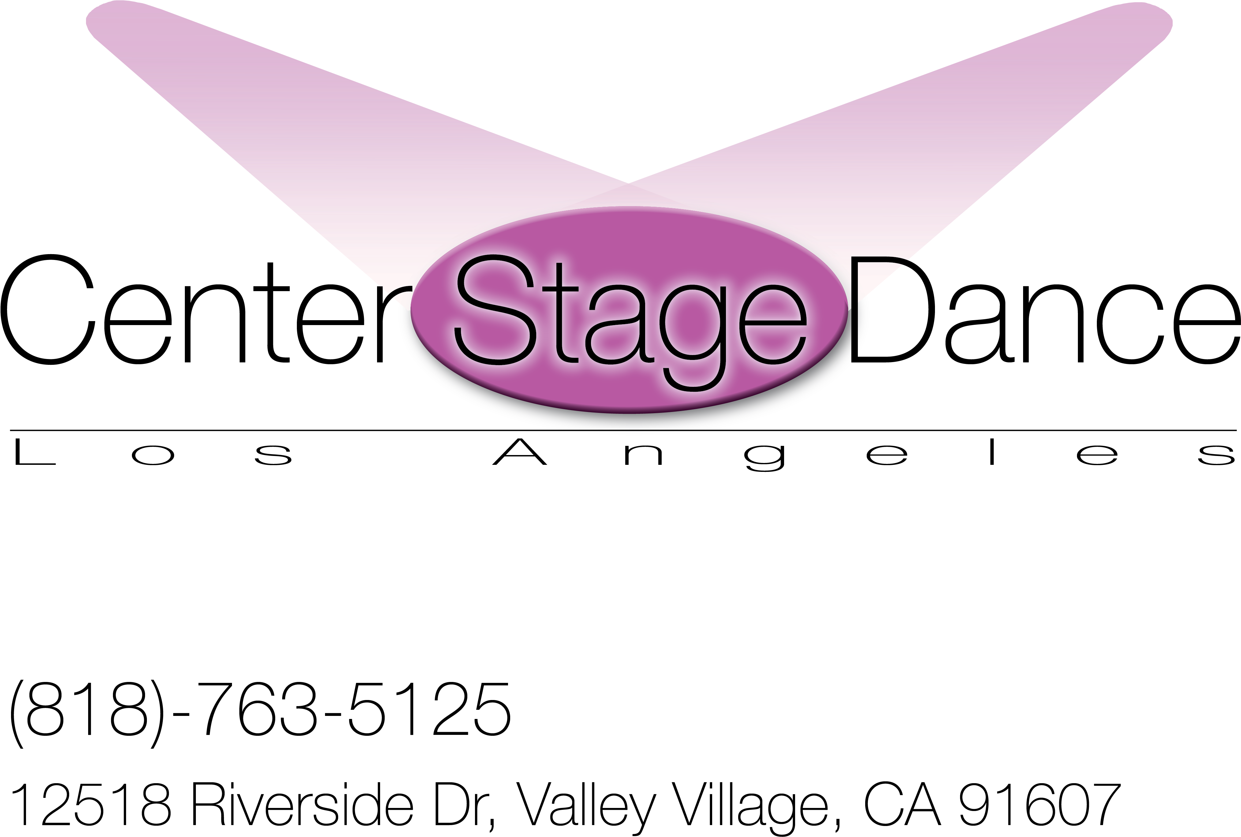 Full Logo 2016 Lgc With Larger Add - Center Stage Dance Logo (4087x2739), Png Download