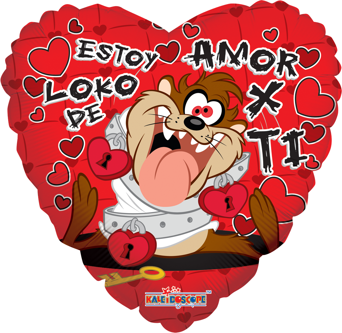 Taz Loko De Amor - 29" Sing-a-tune Taz Wild Thing Love - Mylar Balloons (1200x1171), Png Download