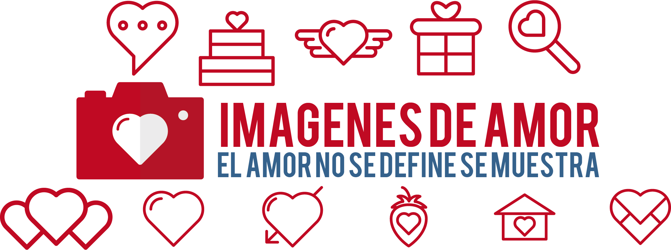 Imágenes De Amor Ni El Más Fuerte De Los Cansancios - Heart (2205x824), Png Download