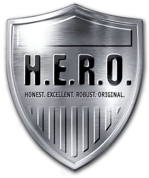 Duclaw Hero Logo - Duclaw 2011 Hero Chocolate Peanut Butter Porter (375x429), Png Download