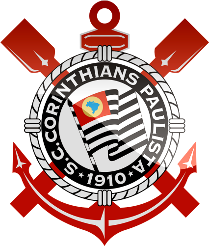 Corinthians-logo Brazil - Brazil Serie A Club (500x500), Png Download