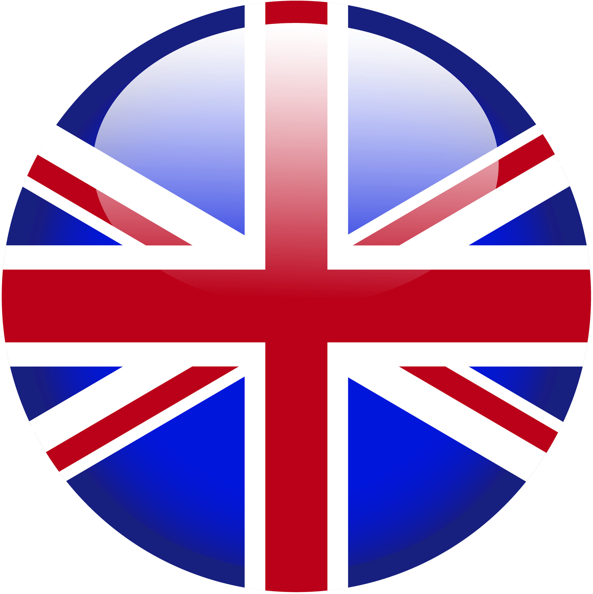 Welcome In Saint-brieuc Bay - Uk Flag Circle Png (2793x2793), Png Download