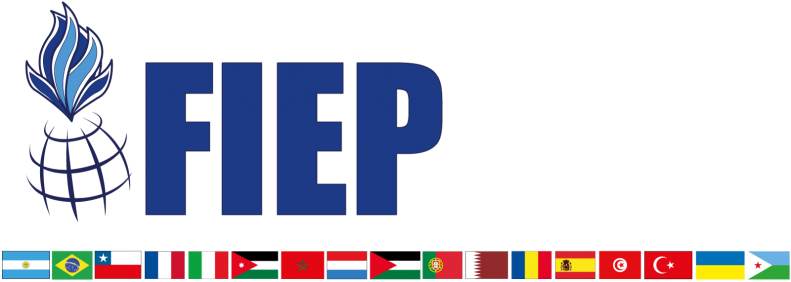 International Association Of Gendarmeries And Police - Fiep Logo (791x282), Png Download