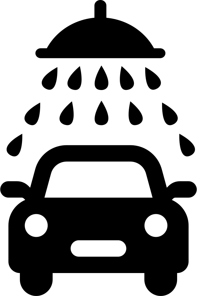 Font Car Wash - Car Wash Icon (653x980), Png Download
