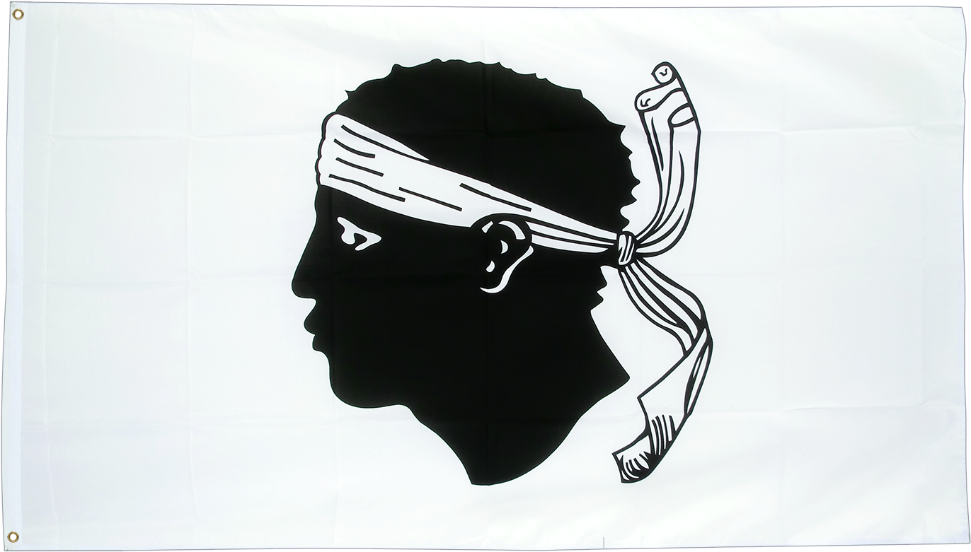 Embleme De La Corse (1500x1000), Png Download