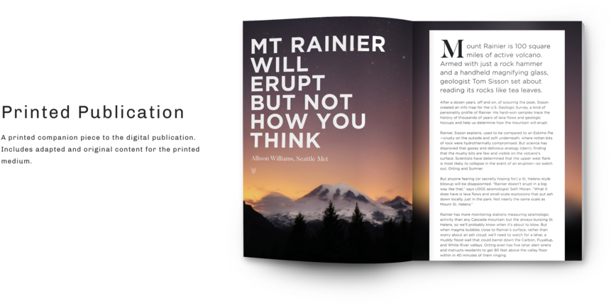 Rainier-07 (1000x585), Png Download