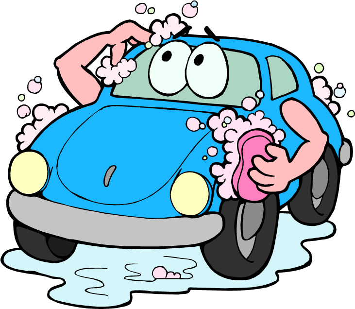 Clip Arts Related To - Car Wash Drawing (750x654), Png Download