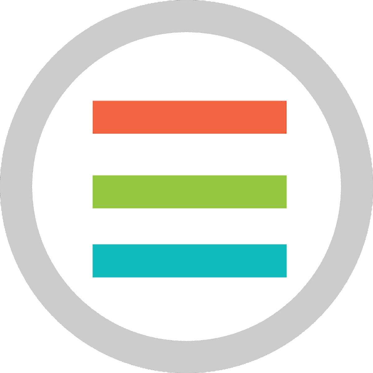 Beam Authentic Logo 3 Stripes Icon Color Transparent - Circle (1200x1200), Png Download