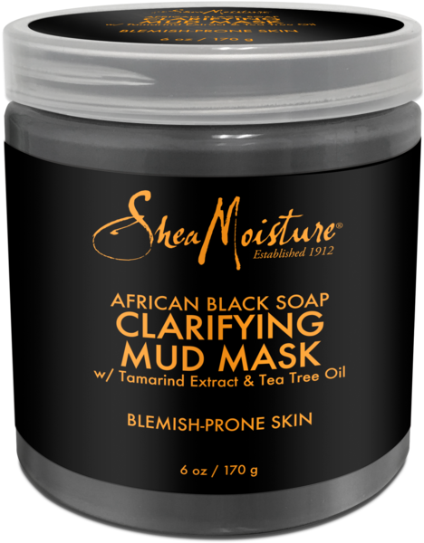 Sheamoisture African Black Soap Clarifying Mud Mask (960x960), Png Download
