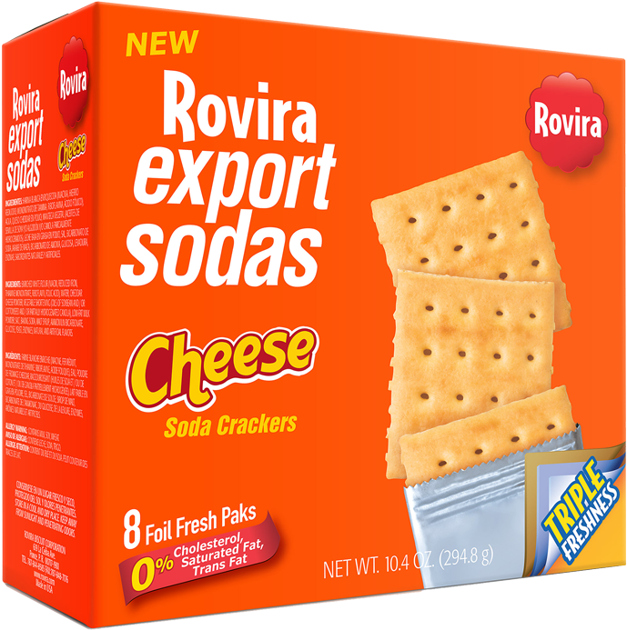 Cheese3-clasicas - Rovira Export Sodas, Classic - 8 Paks, 8 Oz (1200x816), Png Download