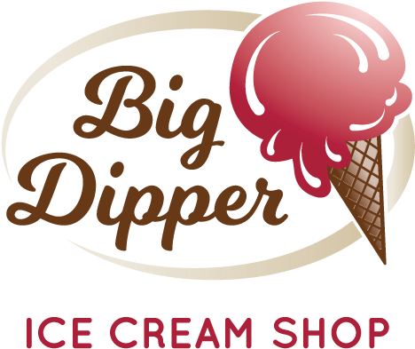 [case Study] Ice Cream Shop Rebrand - Ice Cream Names Logo (501x428), Png Download