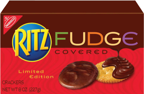 Fudge Covered Ritz Crackers - Ritz Fudge (480x480), Png Download