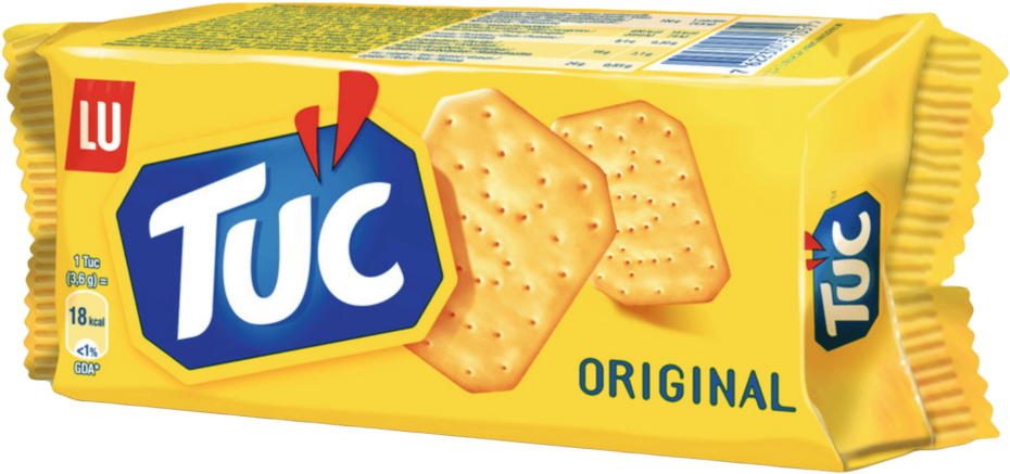 Lu Tuc Original Salted Crackers 100 G - Tuc Original Png (1024x1024), Png Download