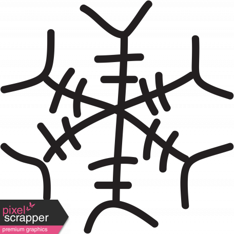 More From Snowflake Brushes Kit - Cross (456x456), Png Download