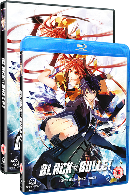 Black Bullet Complete Season Collection - Anime Black Bullet T Shirt (530x795), Png Download