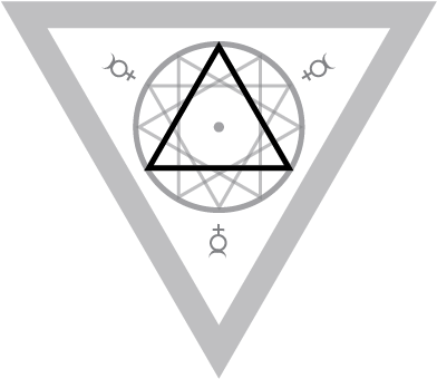 The Three Stations Of Mercury Through The Four Elements - Dreamcatcher (432x383), Png Download