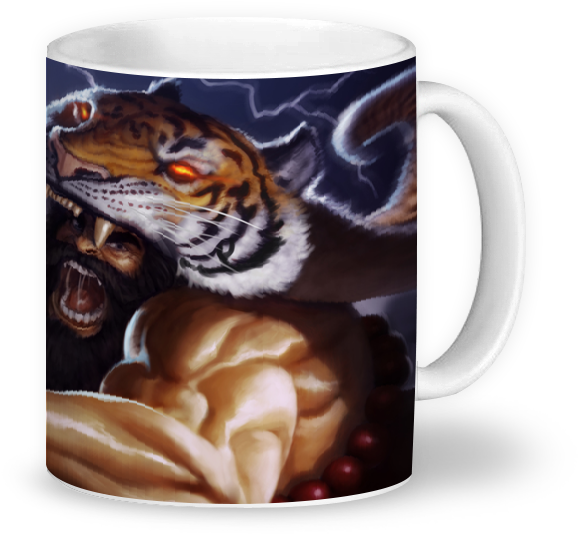Caneca Udyr De Kim Hodge-böhmna - Coffee Cup (800x800), Png Download