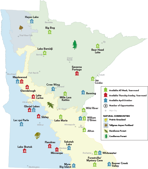 Camper Cabin Locations - Minnesota Map Pdf (600x694), Png Download