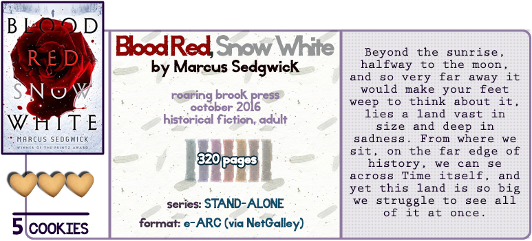 A Russian Historical Fairy Tale - Blood Red Snow White By Marcus Sedgwick (800x368), Png Download