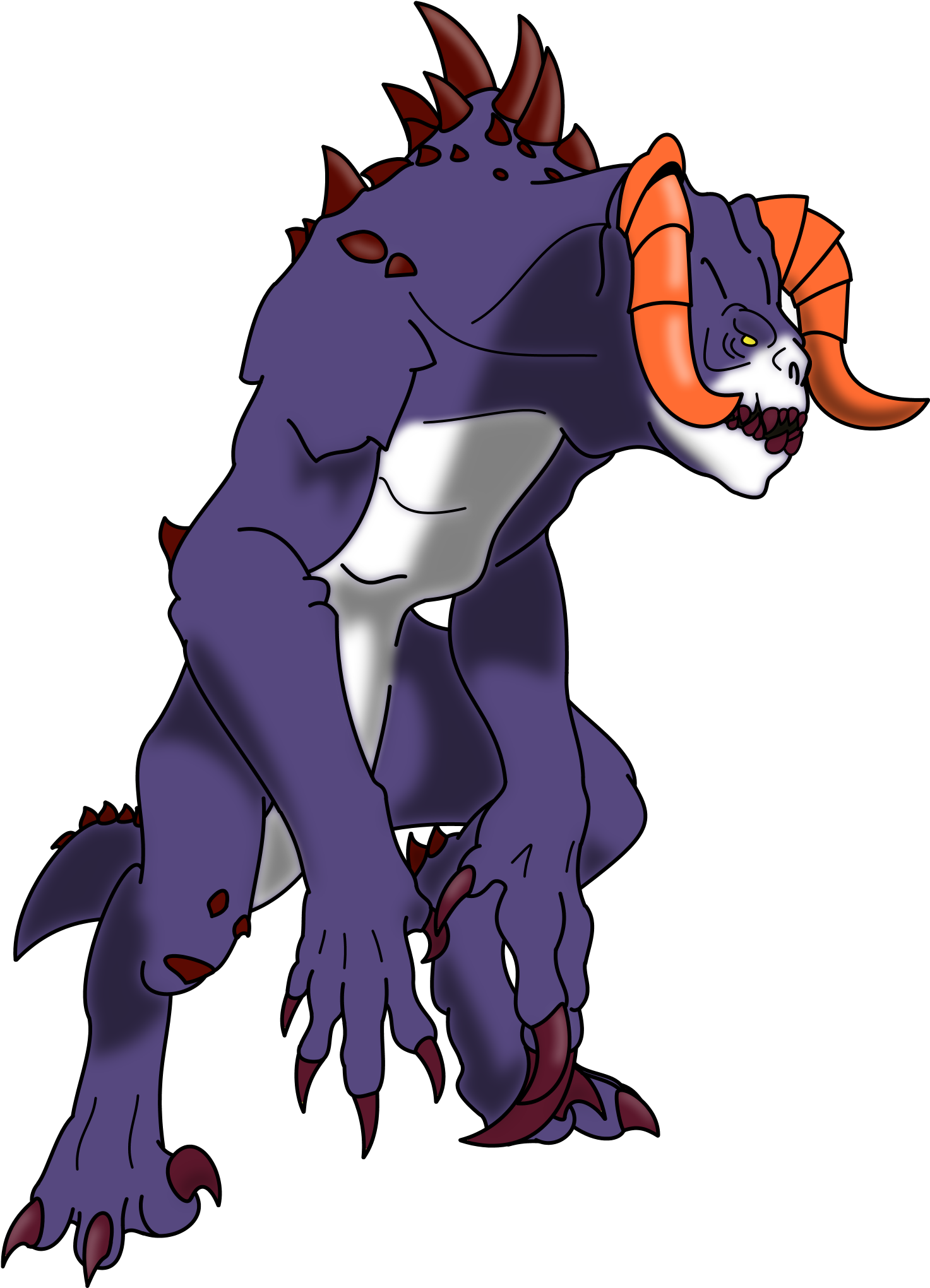 Luchador Deathclaw - Wiki (1602x2096), Png Download