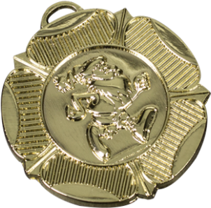 Santa 1 Medal - Medal (464x348), Png Download