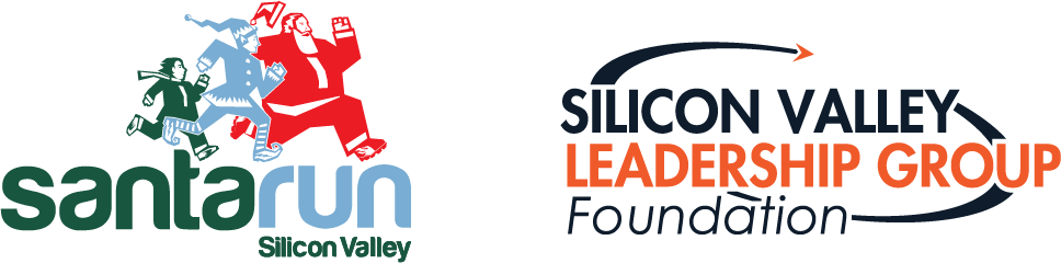 Santa Run Silicon Valley 2016 (968x240), Png Download