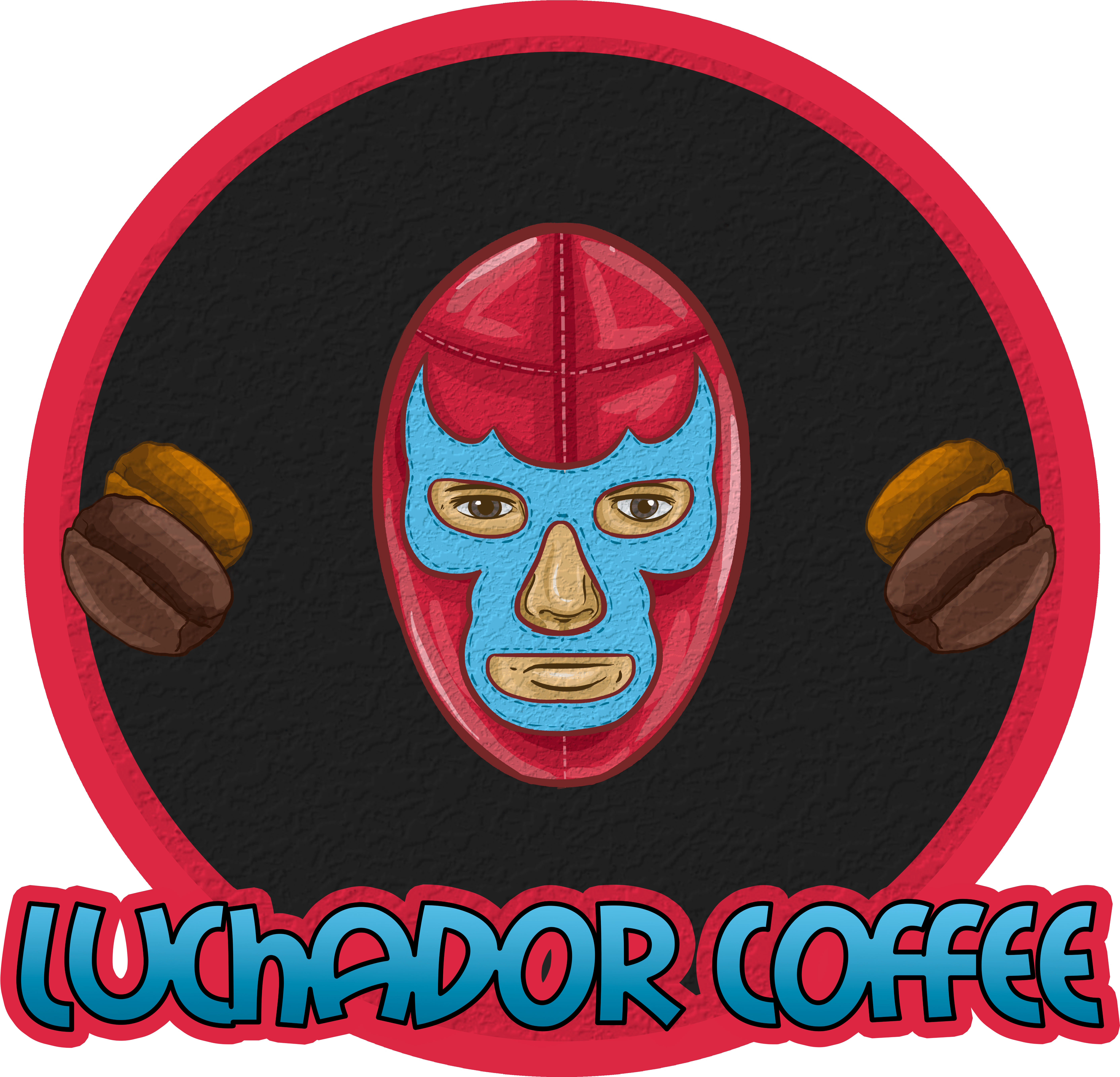 Luchador Coffee (5906x6993), Png Download