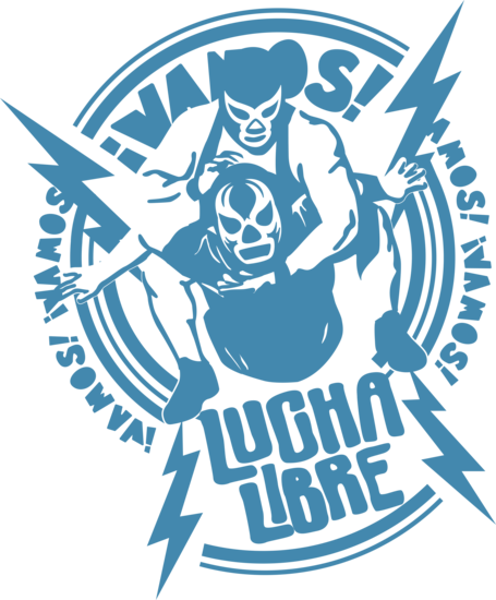 Luchador#8 - Illustration (455x550), Png Download