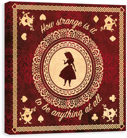 Alice Strange To Be Anything - Business New Lawyer Announcement Card (500x500), Png Download