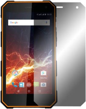 Hammer Energy Tempered Glass - Myphone Hammer Energy Black Mobile Phone (470x470), Png Download