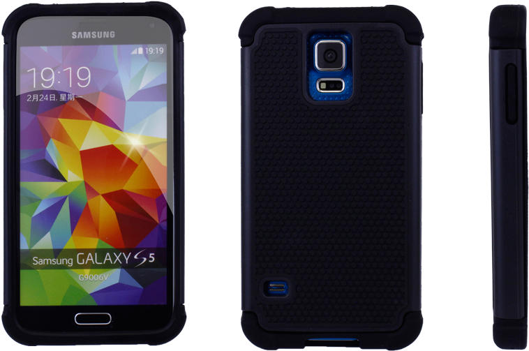 Samsung Galaxy S5 G900 Hard Case Cover - Donut Run (1000x667), Png Download