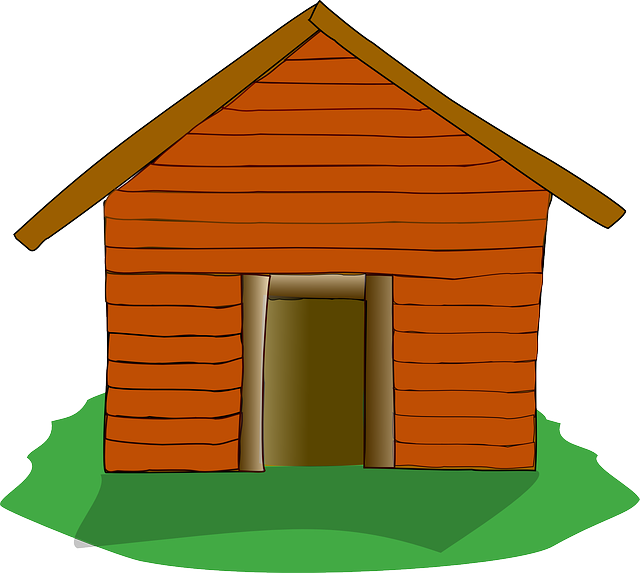 Royalty-free Landscape361211 163423 Clip Art Images, - Three Little Pigs Wood House (640x573), Png Download